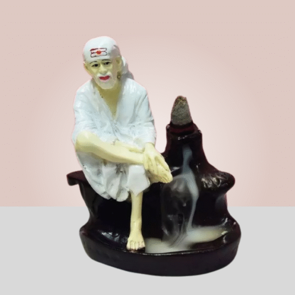 Lord Sai Baba Smoke Fountain for Enhance your Home Atmosphere and Positive Vibes | 51 Free Cones - Image 2