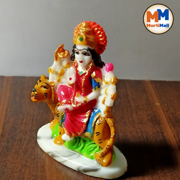 MurtiMall Maa Durga Marble Statue for Home Temple - Image 3