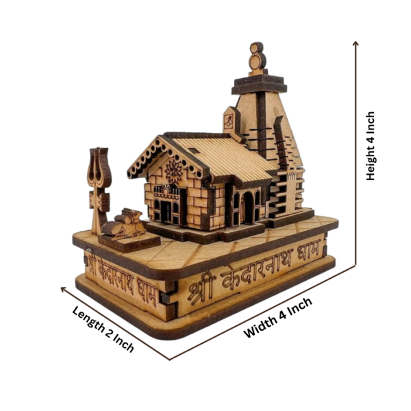 Shri Kedarnath Ji Temple 3D Model: A Divine Miniature for Your Home - Image 4