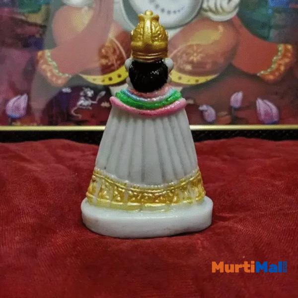 Elegant Khatu Shyam Ji Marble Finish Idol: A Spiritual Touch to Your Home - Image 2