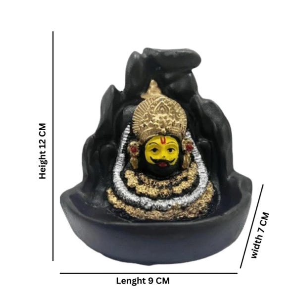 Elevate Your Home Ambiance with Khatu Shyam Ji Smoke Fountain (Yellow) - Image 2