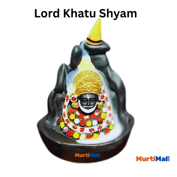 Elevate Your Home Ambiance with Khatu Shyam Ji Smoke Fountain (White) - Image 3