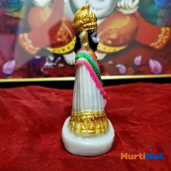 Elegant Khatu Shyam Ji Marble Finish Idol: A Spiritual Touch to Your Home - Image 4