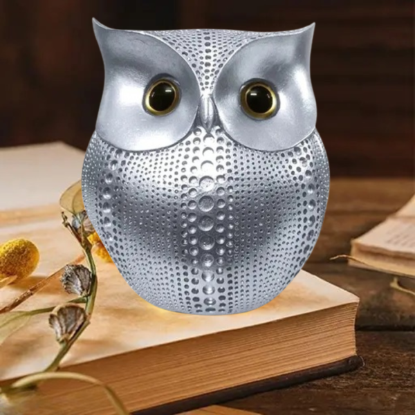 Enhance Your Home’s Ambiance with a Feng Shui Silver Owl