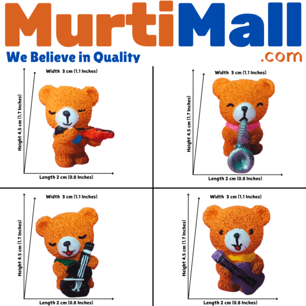 Teddy Bears Playing Musical Instruments