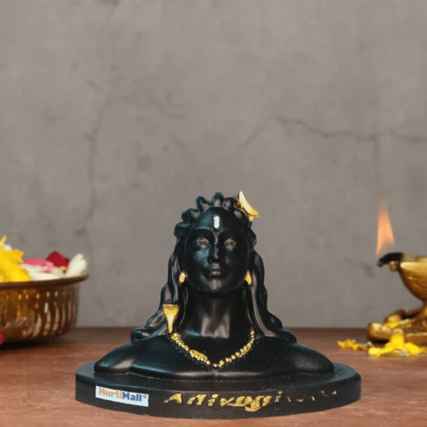 MurtiMall Plastic Adiyogi Ji Idol for Car Dashboard - Image 3