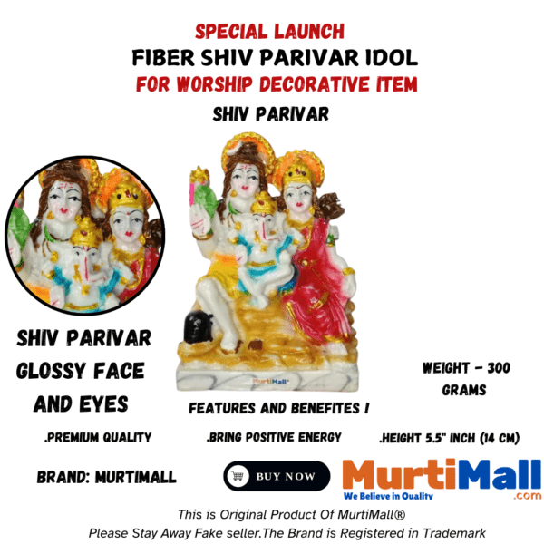 Shiv Parivar statue