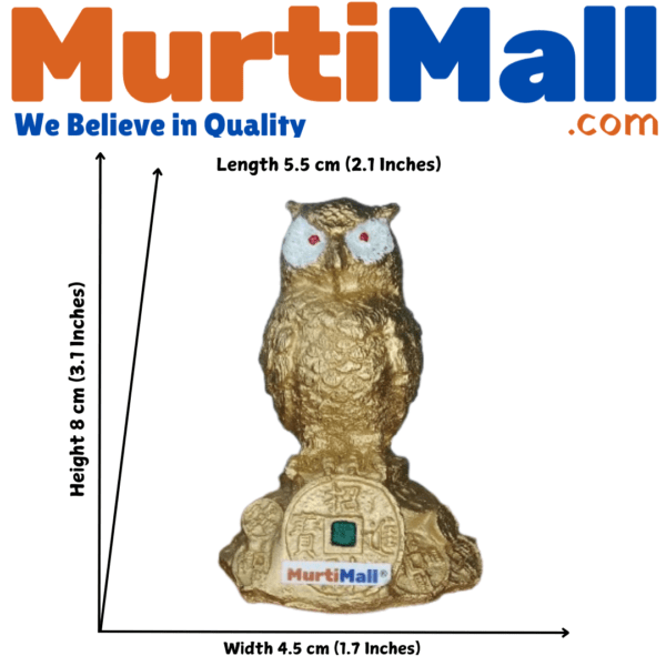 Feng Shui Golden Owl