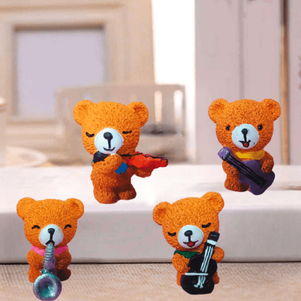 Teddy Bears Playing Musical Instruments