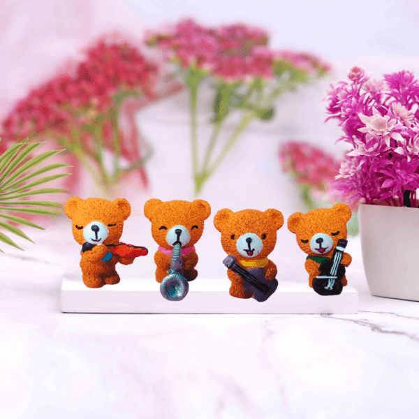 Teddy Bears Playing Musical Instruments