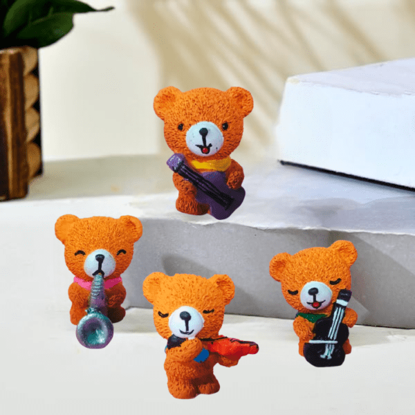 Teddy Bears Playing Musical Instruments