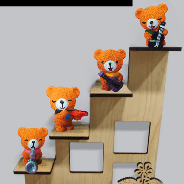 Teddy Bears Playing Musical Instruments