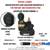 Golden Buddha backflow incense