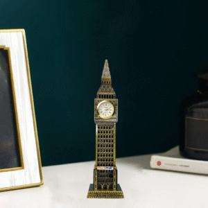 MurtiMall metal London's Big Ben Clock Tower For Showpiece & Decorative Item.