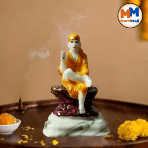 Marble dust Sai Baba idol