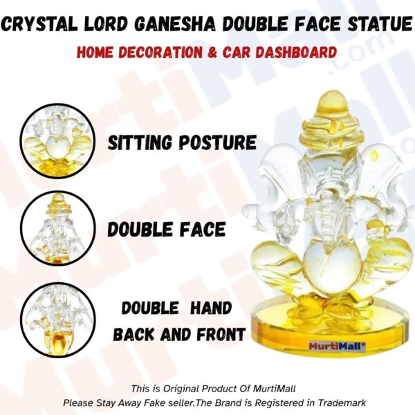 Ganesh Murti – Elegant Home Decor Idol for Auspicious Vibes & Style - Image 4