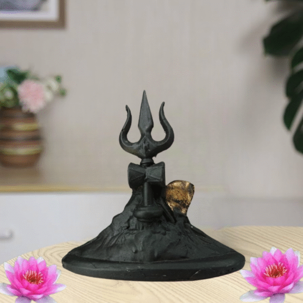 Black Shiv Murti – Lord Shiva Idol for Strength, Serenity & Home Decor - Image 2