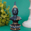 Black Gautam Buddha head statue