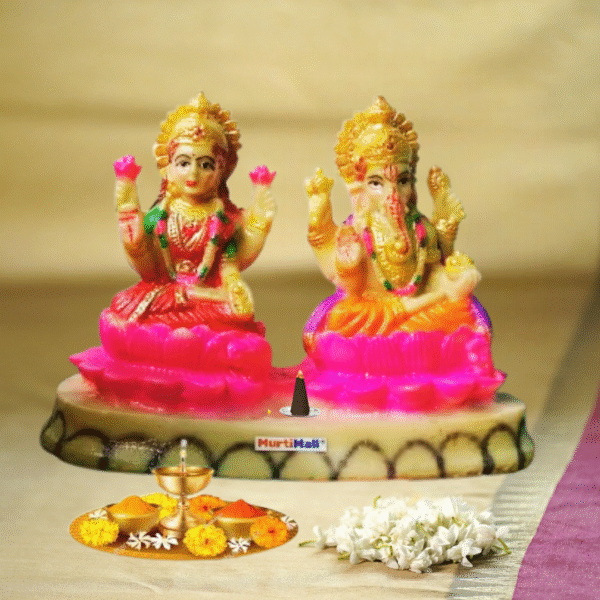 Laxmi Ganesh Murti – Auspicious Idol for Wealth, Wisdom & Home Decor - Image 2