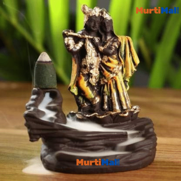Radha Krishna Murti – Divine Couple Idol for Love, Devotion & Home Decor - Image 2