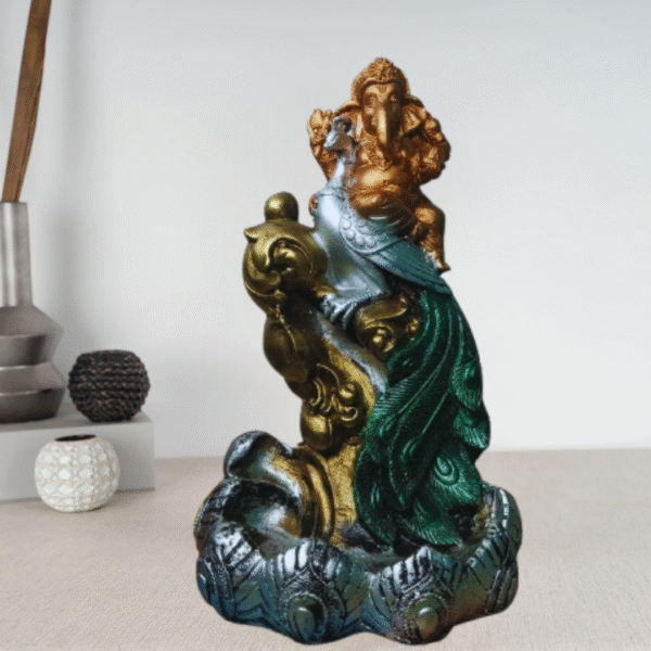 Large Ganesh Statue – Grand Idol for Prosperity, Pooja & Home Decor - Image 2