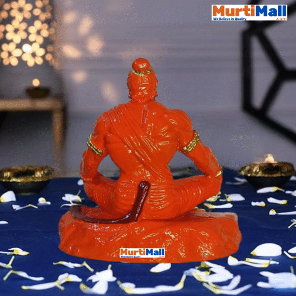 Lord Hanuman Murti – Sacred Idol of Strength, Courage & Devotion - Image 2