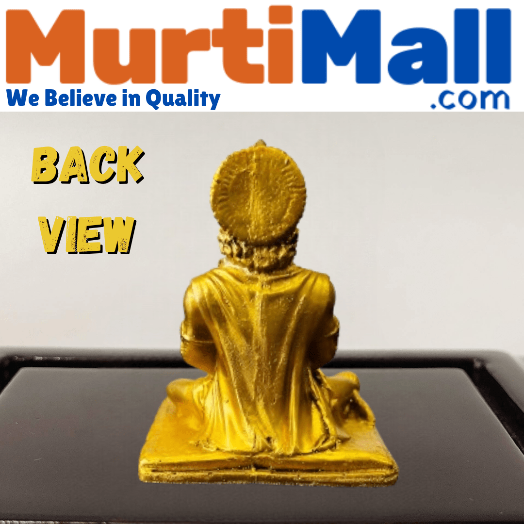Golden Hanuman Statue – Divine Decor for Strength, Protection & Pooja - Image 2