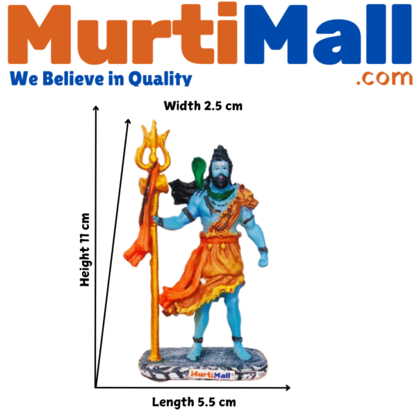 Shiv Shankar Murti – Lord Shiva Idol for Peace, Power & Home Decor - Image 3