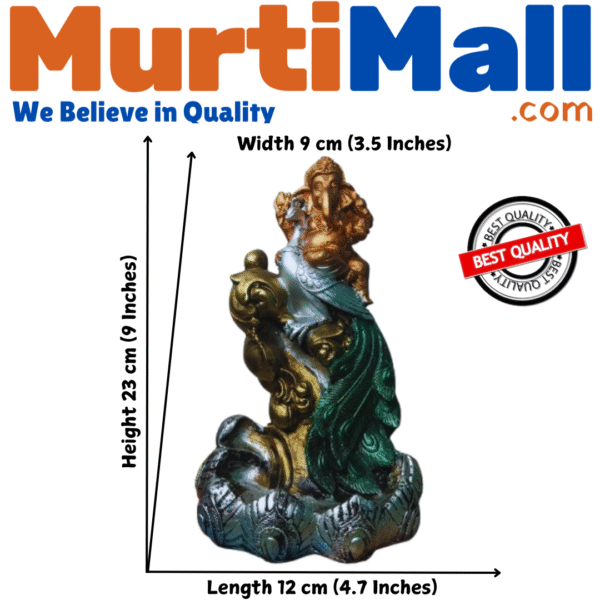 Large Ganesh Statue – Grand Idol for Prosperity, Pooja & Home Decor - Image 3