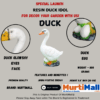 Duck showpiece for garden decoration