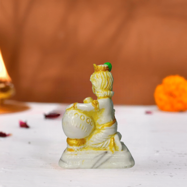 Makhan Krishna Idol – Divine Baby Krishna for Love, Joy & Home Decor - Image 4