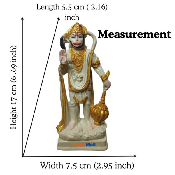 Lord Hanuman Murti – Idol of Strength, Devotion & Protection for Home - Image 4