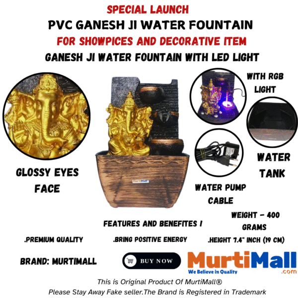 Ganesh Murti for Home – Auspicious Idol for Prosperity & Blessings - Image 4