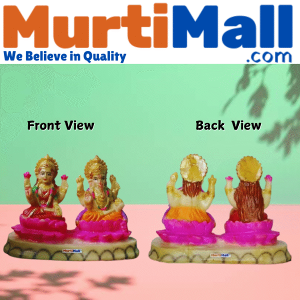 Laxmi Ganesh Murti – Auspicious Idol for Wealth, Wisdom & Home Decor - Image 4