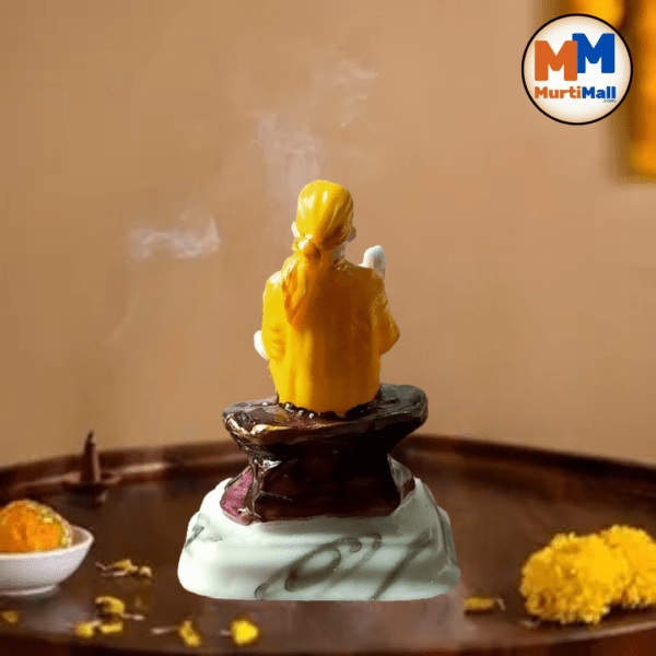 Marble Dust Sai Baba Murti Statue Idol Shirdi Sai Baba Idol for Home Pooja - Image 5