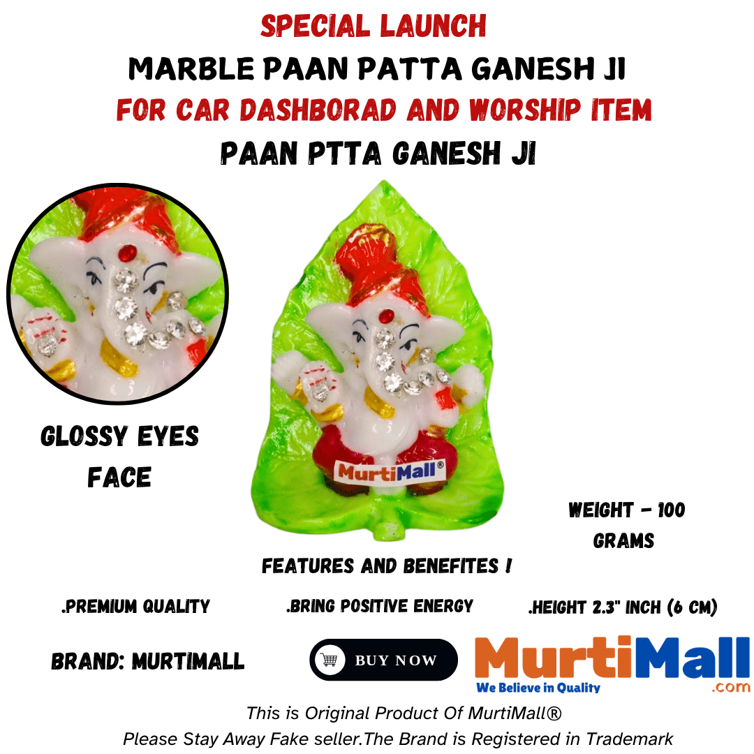 Ganesh Ji Murti – Auspicious Idol for Wisdom, Prosperity & Home Decor - Image 4