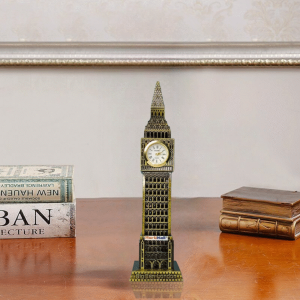 MurtiMall metal London's Big Ben Clock Tower For Showpiece & Decorative Item. - Image 2