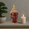 buddha head statue