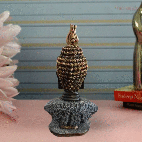 Buddha Head Statue – Serene Decor for Home, Garden & Meditation Space - Image 2