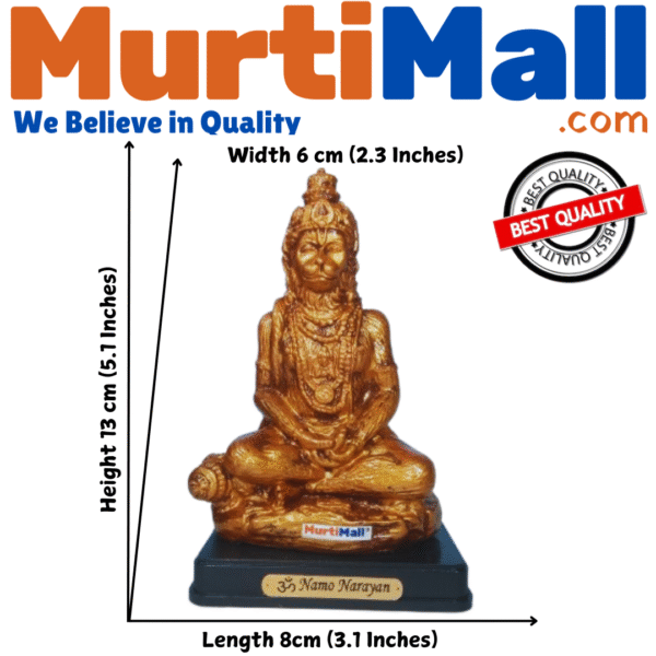 Hanuman Ji Murti – Divine Idol for Strength, Protection & Home Temple - Image 5