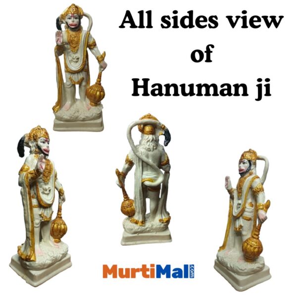 Lord Hanuman Murti – Idol of Strength, Devotion & Protection for Home - Image 5