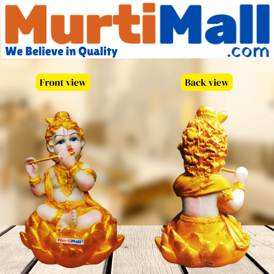 Krishna Murti – Divine Lord Krishna Idol for Love, Devotion & Home Decor - Image 5