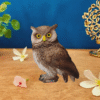 owl statue at home