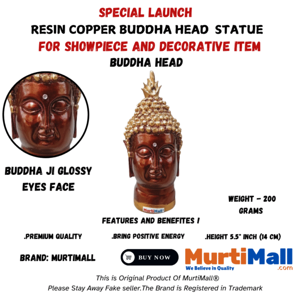buddha head statue