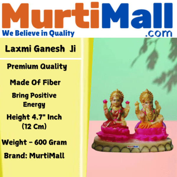 Laxmi Ganesh Murti – Auspicious Idol for Wealth, Wisdom & Home Decor - Image 6