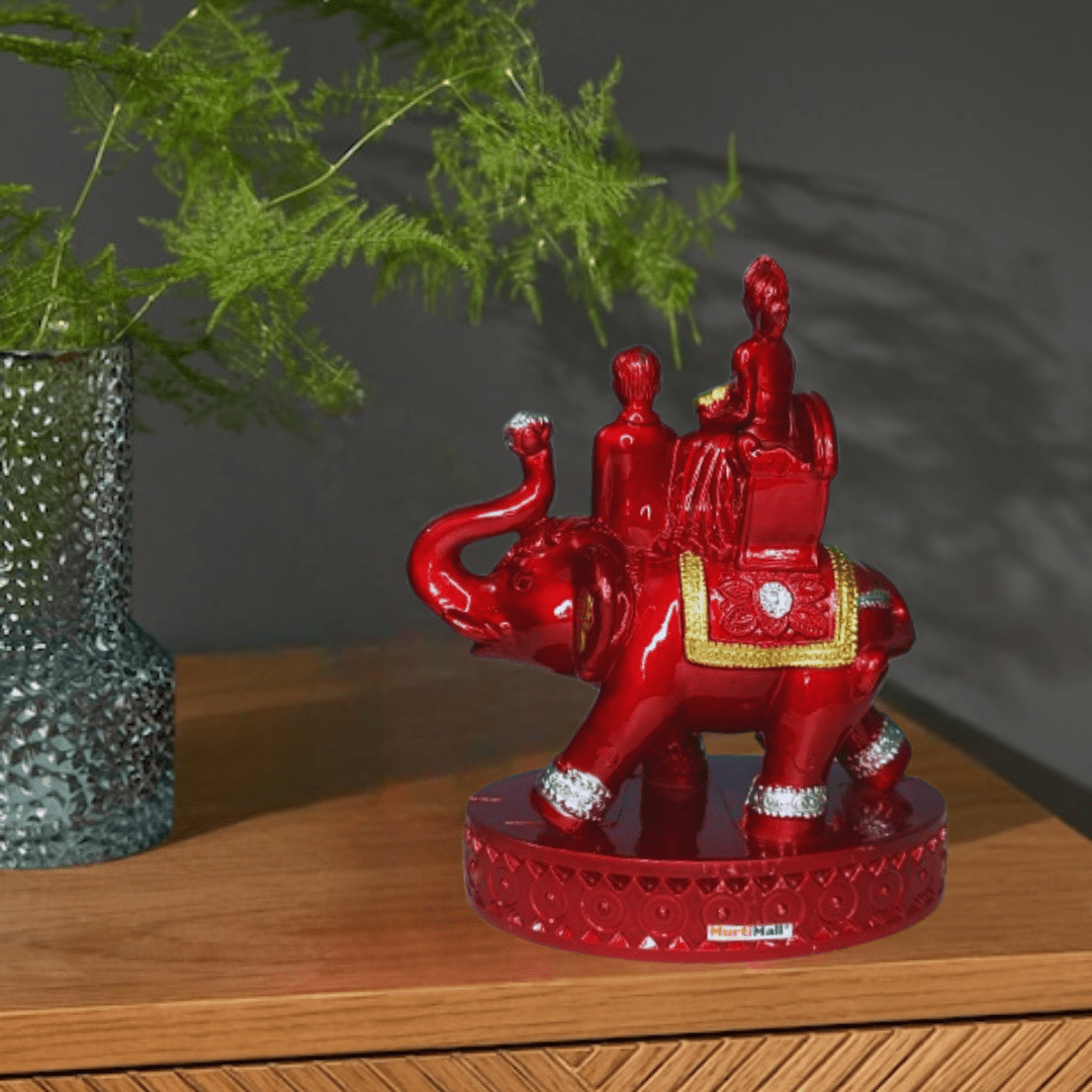 Elephant Showpiece – Decorative Figurine for Prosperity & Graceful Decor - Image 2