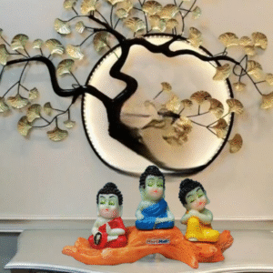 Buddha Monk Statue – Peaceful Figurine for Mindful Decor & Spiritual Calm