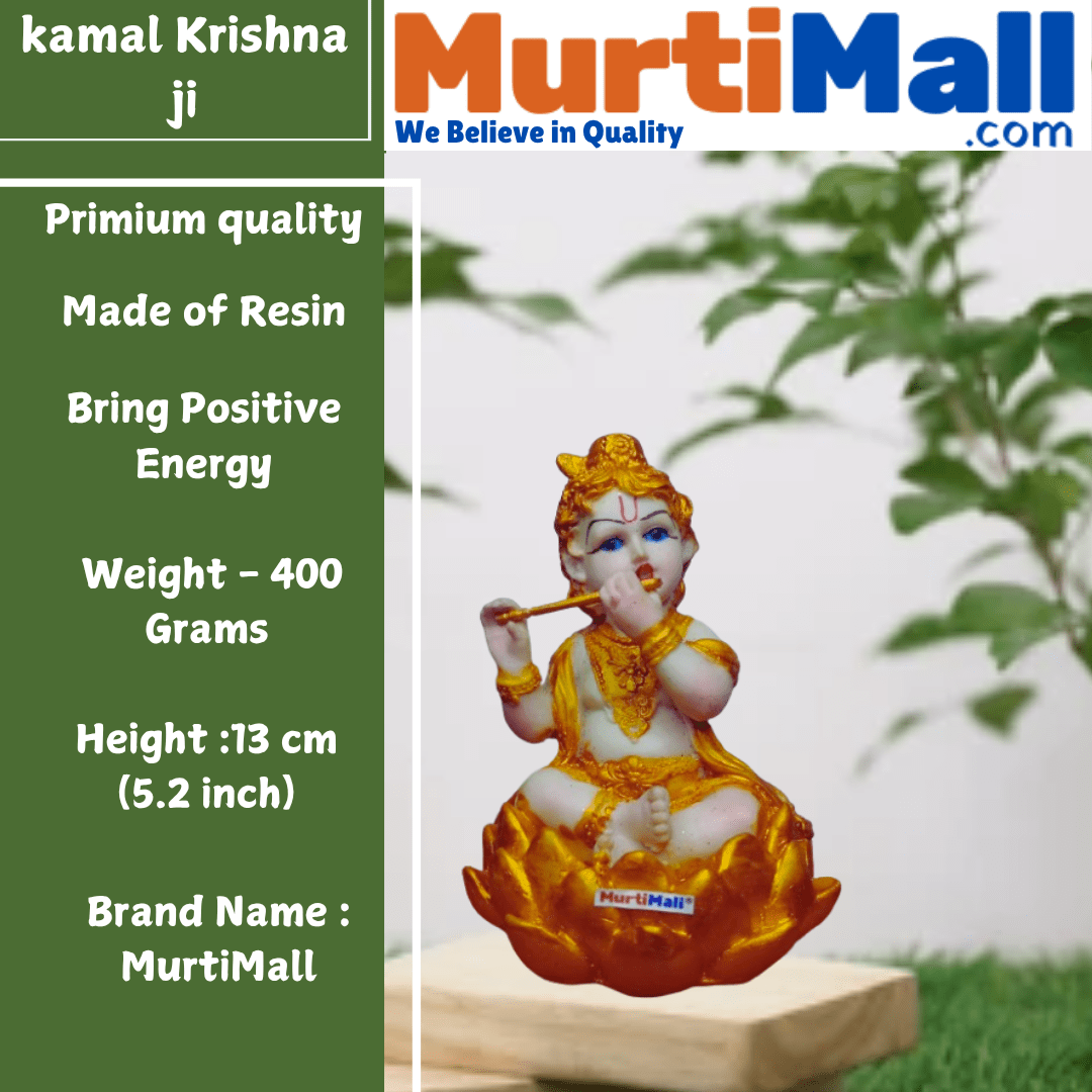 Krishna Murti – Divine Lord Krishna Idol for Love, Devotion & Home Decor - Image 6