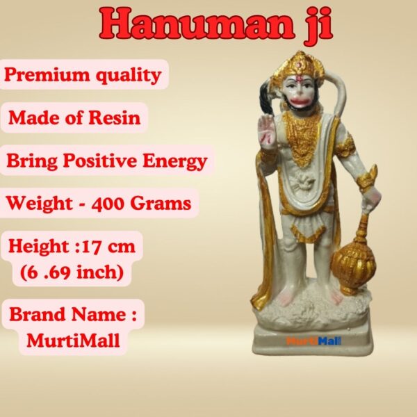 Lord Hanuman Murti – Idol of Strength, Devotion & Protection for Home - Image 6