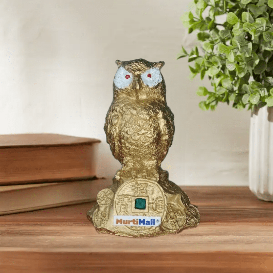 Owl Statue for Home – Symbol of Wisdom, Luck & Vastu Decor